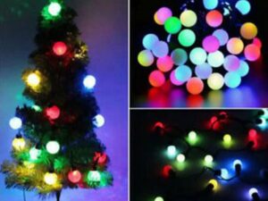 Fairy led Round Shape Led, 28 pieces Multicolour changes Fairy light for room Decoration 12 Feet Long