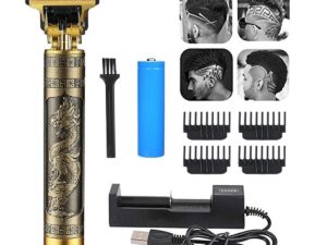 HTC GearExact Vintage T9 Rechargeable Hair Clipper & Beard Trimmer for Men