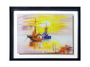 Wooden Photo Frame / Canvas – Boat Gap (12x15 inch)