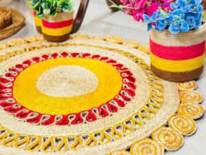 Handmade Jute Rug / Mat – Premium Quality