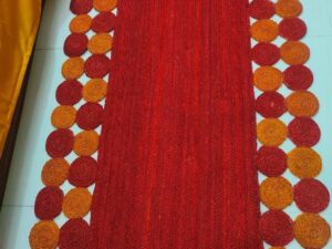 2.5/4ft Jute Floor Rug / Mat – 1 Piece