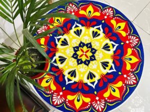 Jute Rugs / Mat | Natural Handcrafted Floor Mat | Eco-Friendly Home Décor