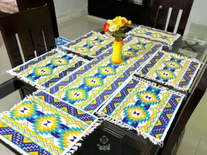 Dining Runner Set – 7 Pieces