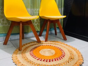 3ft Handmade Jute Rug / Mat