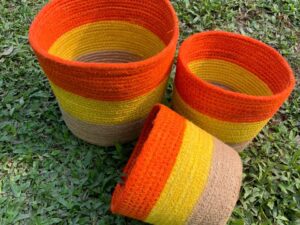 3-Piece Plant Basket Set