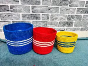 3 Piece set Plant Basket