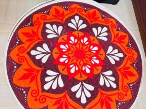 3ft Printed Floor Mat / Rug — 1 Piece