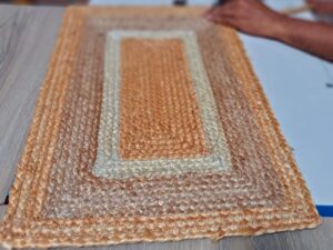 Door Mat / Rug – Jute (Size: 40×60 cm)