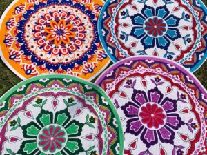 3ft Print Cotton Floor Mat/Rugs