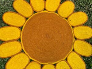 Jute Floor Pata Mat/Rugs