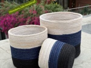3 Piece Set Plant Basket