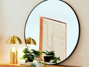 Round mirror Decoration For Home And Office Wall