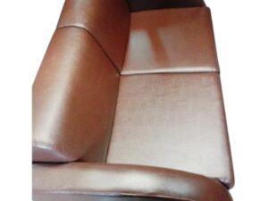 Jannat Int. Furniture Artificial Leather Sofa – 2 Seater (Red)