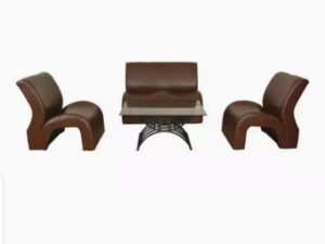 Jannat Int. Furniture 2+2+1 Seater Armless Sofas – Artificial Leather