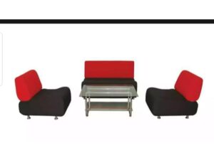 Jannat Int. Furniture 2+2+1 Seater Armless Sofas – Artificial Leather