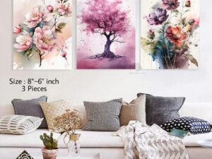 3 pcs Most Unique Combo Wallmate set for Home Decoration. Wall Decoration for Home and Office