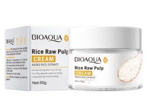 Bioaqua Rice Raw Pulp Rice Extracted Hydrating & Moisturizing Face Cream - 50g