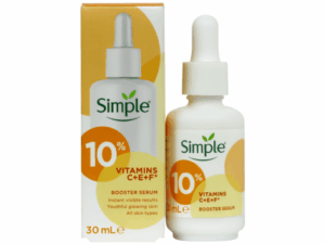 🍊 Simple 10% Vitamin C+E+F Booster Serum – 30ml