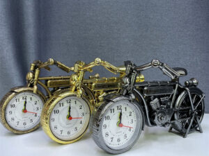 Bicycle Alarm Clock – Office, Bedside Table, Living Room & Home Clock Gifts Crafts