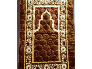 Prayer Mat (Jaynamaz) – Extra Soft Velvet, Mixed Red Color, From Golden Plus