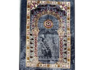 China Prayer Mat (Jaynamaz) – Extra Soft Velvet, Mixed Silver, Red, Orange, Green, Blue & Multicolor, From Golden Plus