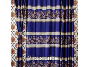 Synthetic Curtain (Porda) – Colour: Green, Blue, Maroon From Suba International