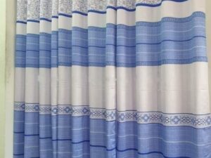 China Design Curtain (Porda) – Mota Kapod 4 Kuchi, Colour: Blue From Suba International