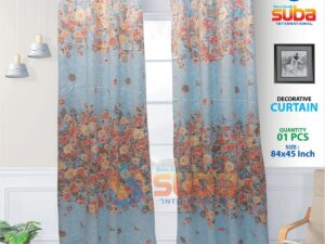 Premium Quality Home Tex Synthetic Curtain — (4-5-6 Khuci) Poda/Parda — For Door & Window — From Suba International
