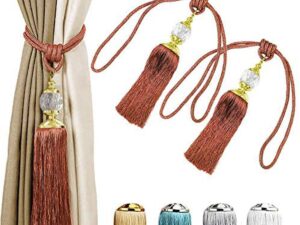 China Home Decoration Curtain Clips Accessories — Crystal Tassel Tieback — For Door & Window — From Suba International