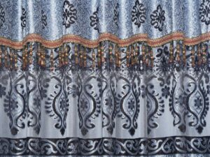 European Best Luxury Home Decoration Curtain (5 Khuci) for Living Room & Bedroom, Simple Modern Style (Porda/Parda) from Suba International