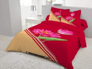 Pakiza Luxury Panel Fashionable Bed Sheet for Home Decoration