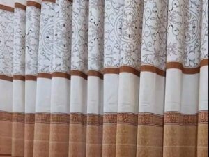 Premium Quality Home Tex Synthetic Curtain — (5 Khuci) Porda for Door & Window — From Suba International