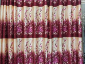 Chinese Synthetic Curtain for Door and Windows, Porda / Parda (4 Khuci – 1 Piece) from Suba International