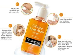 Neutrogena Oil-Free Acne Wash – 80ml