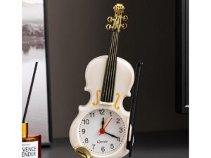 Violin Students Use Alarm Clock – Creative Fashion Simple European Style | Children’s Cute Cartoon Bedside Retro Ornament Decoration
