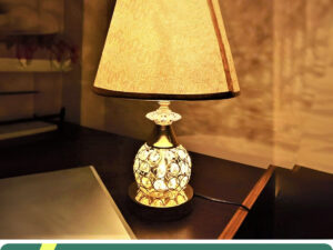 Modern Transparent Bedroom K9 Crystal Table Lamp Lights Desk Bedside Lamperus De Mesa 110-240v Height 40cm Wide 21cm Warm light
