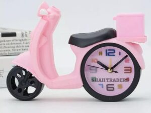 VESPA LX 1054 Weker Clock – Vespa Motorcycle Weker Clock – Character Weker Clock – Table Clock – Alarm Clock