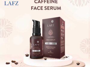 ☕ LAFZ Halal Caffeine Face Serum – 30ml