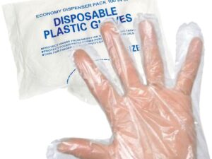 Super Household Gloves – Hygienic Transparent Gloves (100 Pcs) for Safe & Clean Use