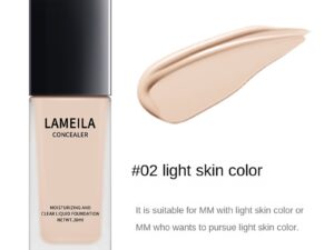 Lameila Full Coverage Foundation – Light Skin 02