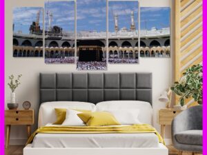 5Pcs/Set Makka Home Canvas Wall Painting Picture Living Room Bedroom Decor