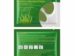 🌿 Sadoer Seaweed Shining and Smoothing Eye Mask – 1Pcs