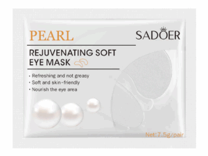 ✨ Sadoer Anti-Puffiness Eye Mask Hyaluronic Acid Pearl Moisture – 1Pcs