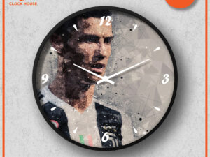Clock House BD Ronaldo Sports Wall Clock Multicolor