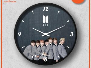 Clock House BD BTS Wall Clock Multicolor