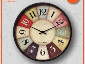 Clock House BD Classic Wall Clock Multicolor