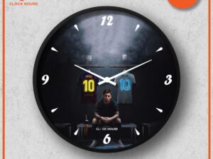 Clock House BD Messi Wall Clock Multicolour