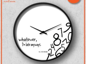 Clock House BD Artistic Wall Clock Multicolor