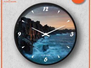 Clock House BD Artistic Wall Clock Multicolor