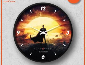 Clock House BD Super Hero Wall Clock Multicolor